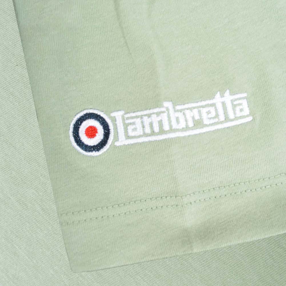 Lambretta Target Tee Herren T-Shirt SS3846-ICE-GRN