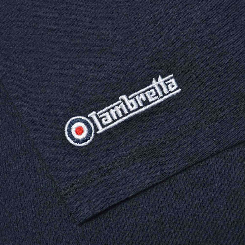 Lambretta Heritage Target Tee Herren T-Shirt SS4002-NAVY