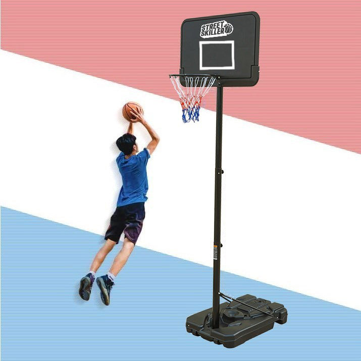 STREETSKILLER höhenverstellbarer Outdoor Basketballkorb 2,00 - 3,05 m