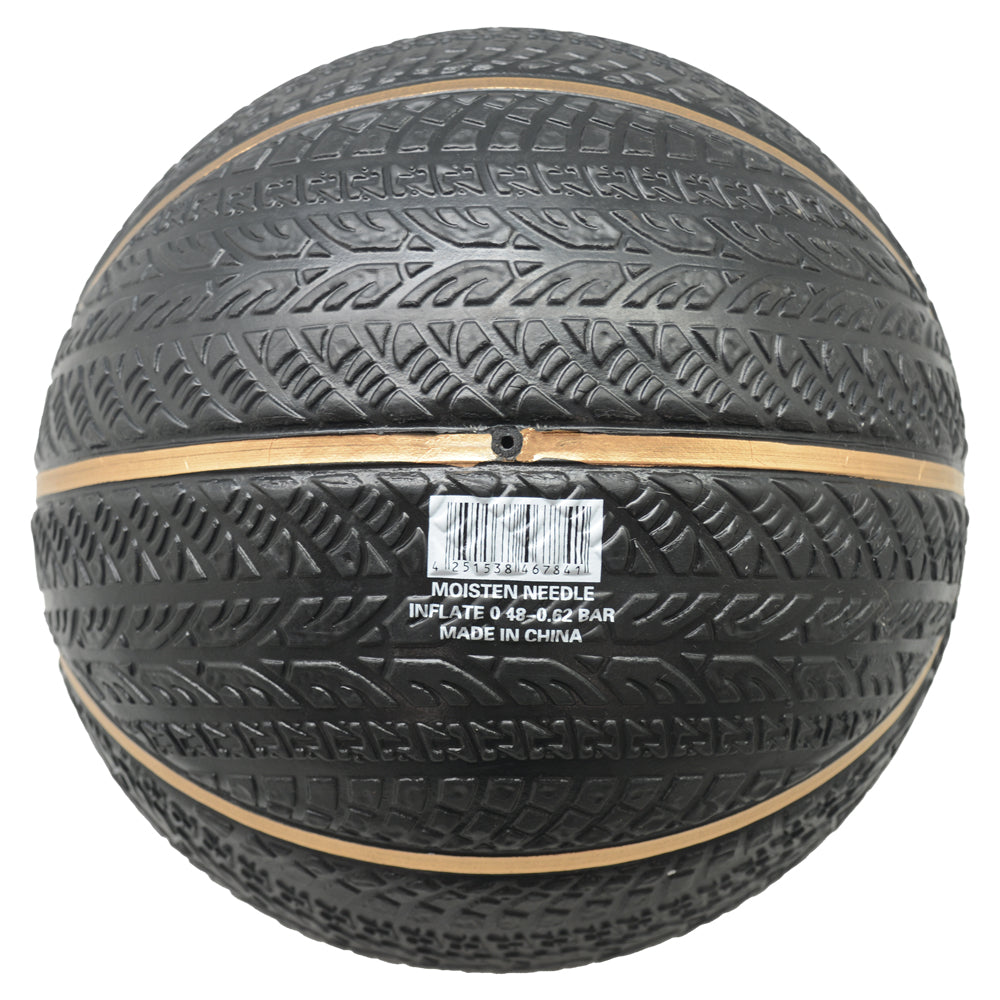 STREETSKILLER "Ultimate Grip" Basketball schwarz/gold