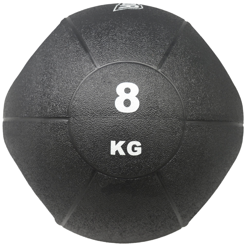 SPORTINATOR Premium Medizinball mit Griffe 8kg