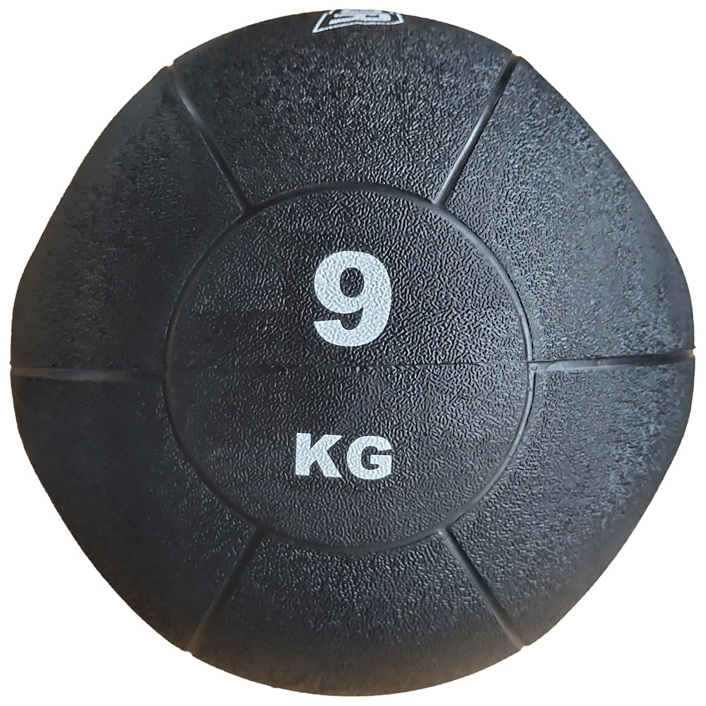 SPORTINATOR Premium Medizinball mit Griffe 9kg