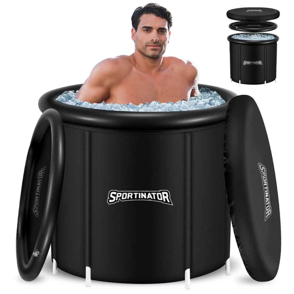 SPORTINATOR "Regenerate" Eisbad Tonne Ø 80 cm 400 Liter