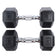 SPORTINATOR 5 kg Hexagon Hantel 2er-Set – Einheitsgröße
