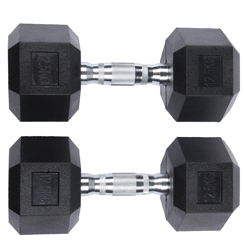 SPORTINATOR 12,5 kg Hexagon Hantel 2er-Set