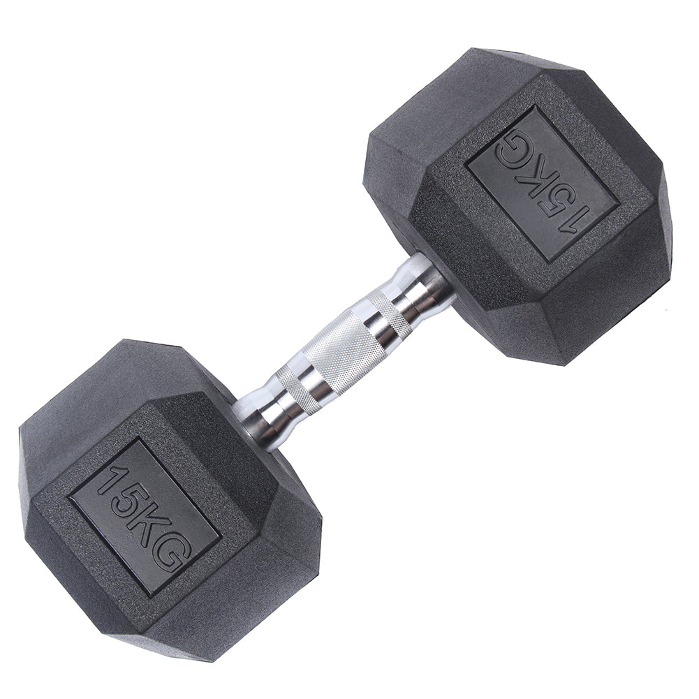 SPORTINATOR 15 kg Hexagon Hantel 2er-Set