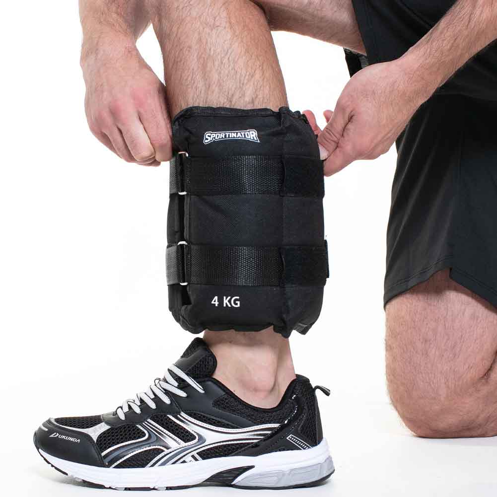 SPORTINATOR Arm- & Bein-Gewichtsmanschetten 4 kg 2 Stück