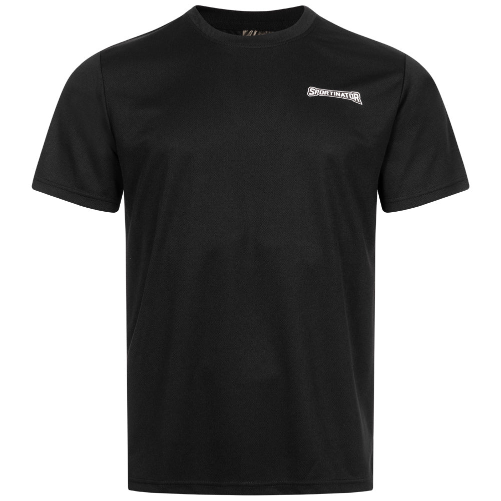 SPORTINATOR Essentials Herren Training Shirt schwarz