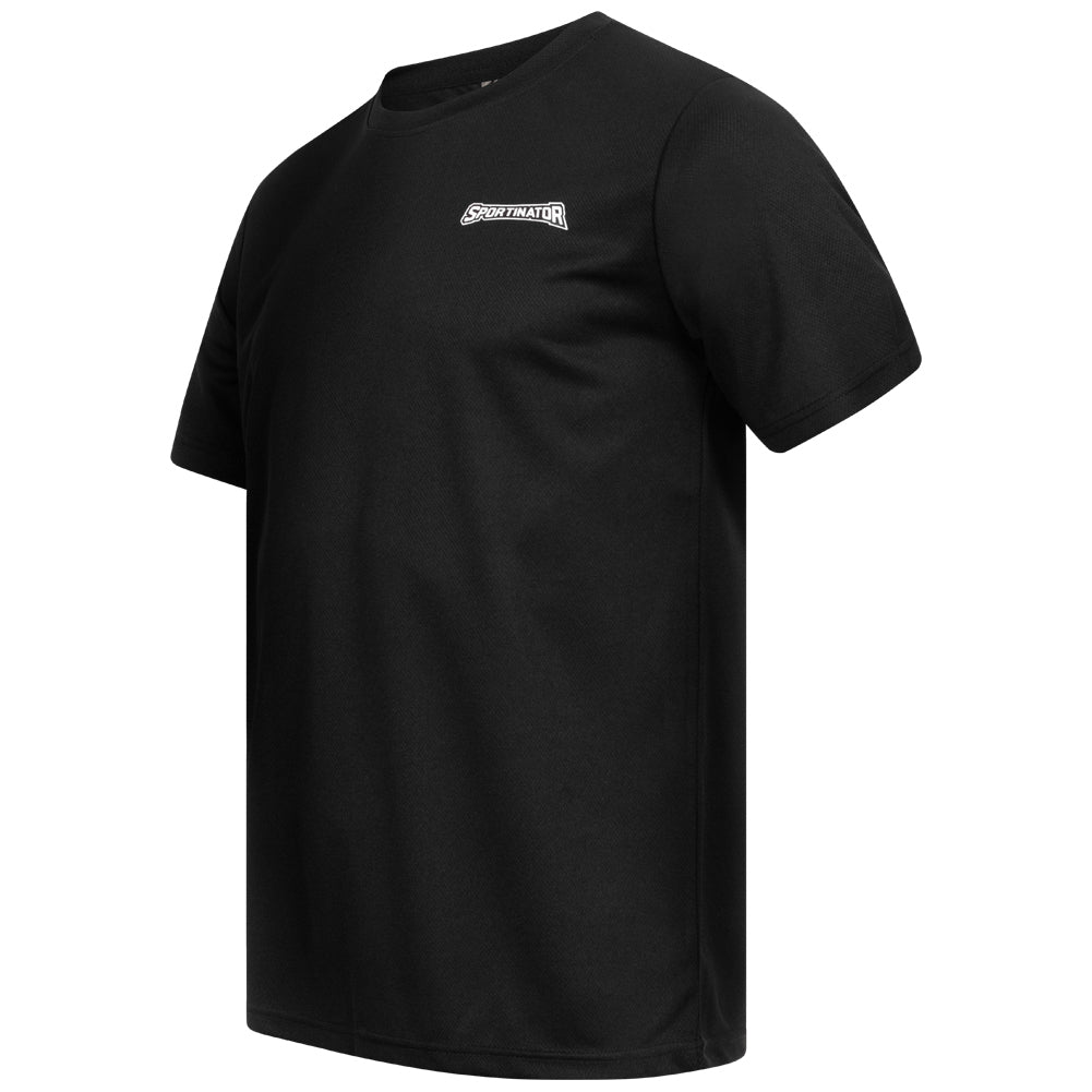 SPORTINATOR Essentials Herren Training Shirt schwarz