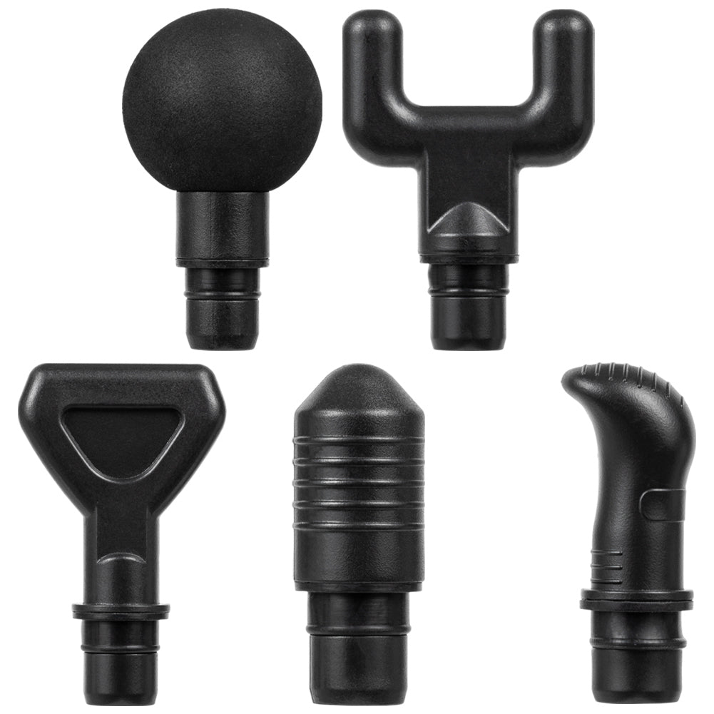 SPORTINATOR "Level Up" Massagepistole inkl. Zubehör schwarz