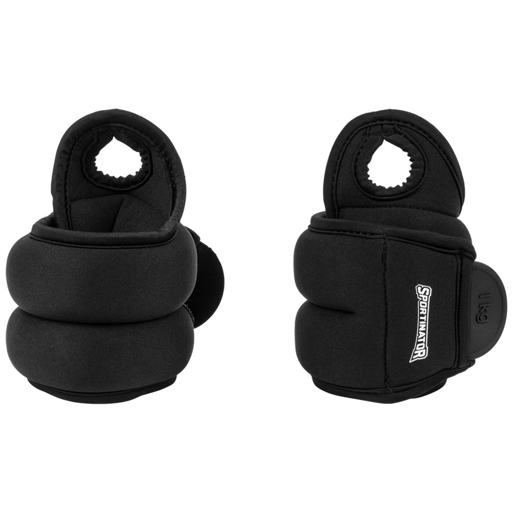 SPORTINATOR Premium Arm Gewichtsmanschetten 1 kg 2 Stück