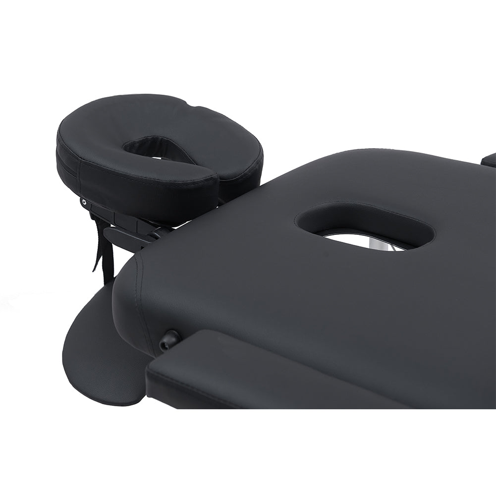 SPORTINATOR Premium 3 Zonen Massageliege schwarz