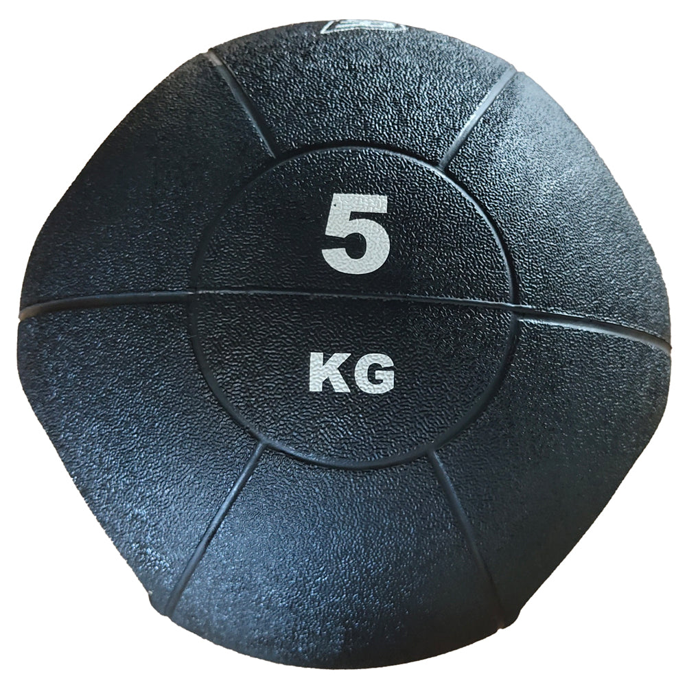 SPORTINATOR Premium Medizinball mit Griffe 5kg