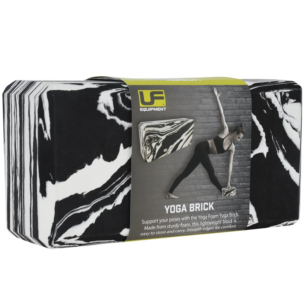 Urban Fitness Marbled Yoga Block UFM205