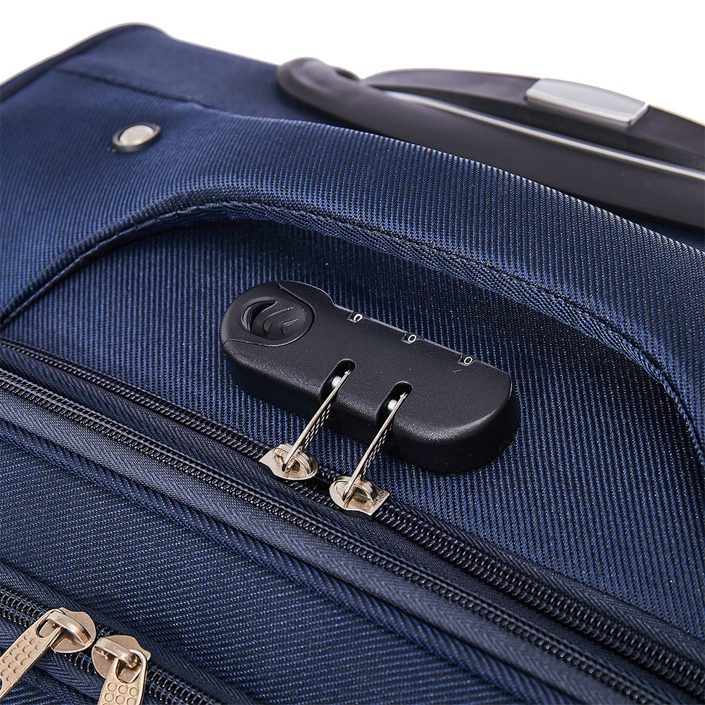 VERTICAL STUDIO "Tromso" 20" 24" 28" Stoffkoffer 3er-Set navy