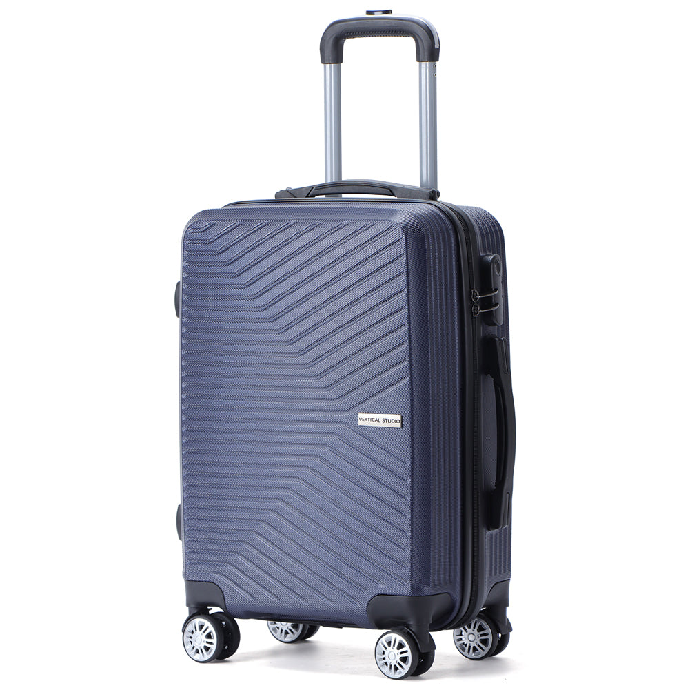 VERTICAL STUDIO "Alesund" 20" 24" 28" Koffer 3-er Set navy