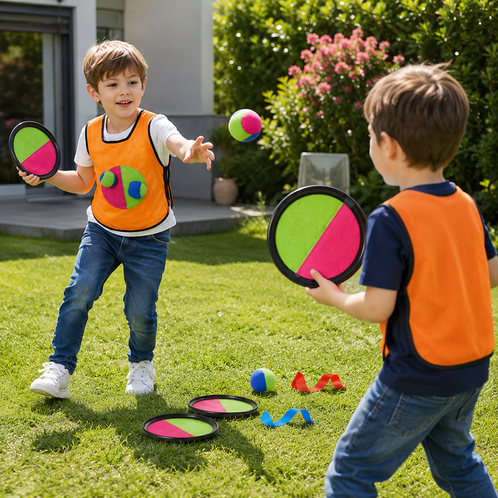 ALOHA 2 in 1 Sticky Ball Game 16-tlg. Kinder Klebeball-Spiel YG37H