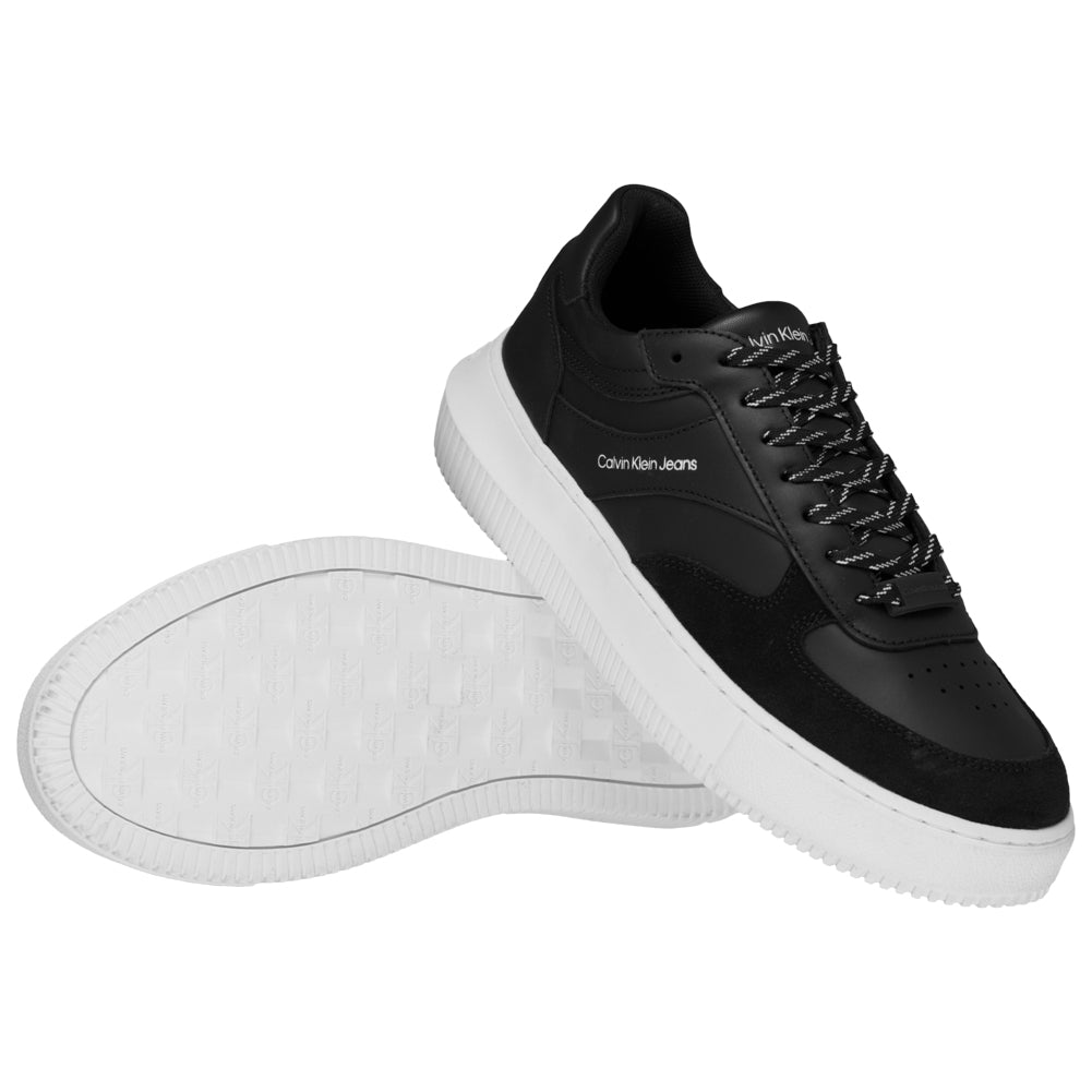 Calvin Klein Jeans Chunky Cupsole 1 Damen Leder Sneaker YW0YW00510BDS